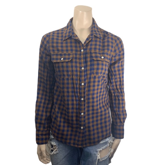 3/$30 - Lucky Brand Plaid Button Up Size Small - Picture 1 of 7